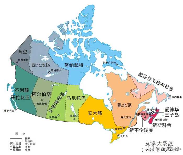 令人意外的加拿大：面积998万平方公里，但70%都是从一家公司购买